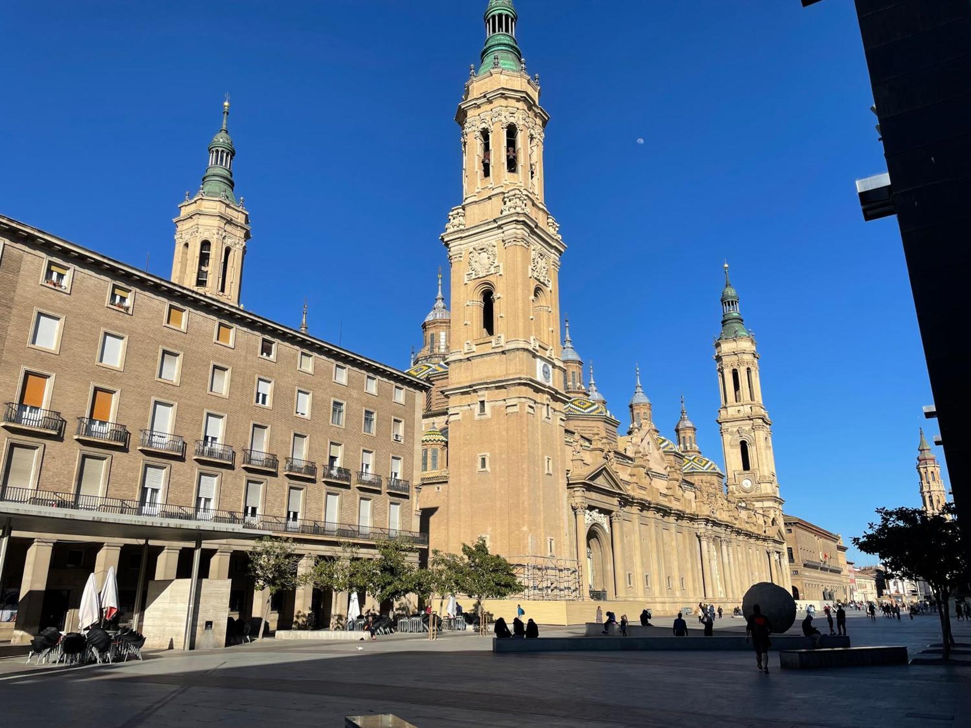 Atico Junto A Mercado Central, Con Parking Gratis Zaragoza Exteriér fotografie