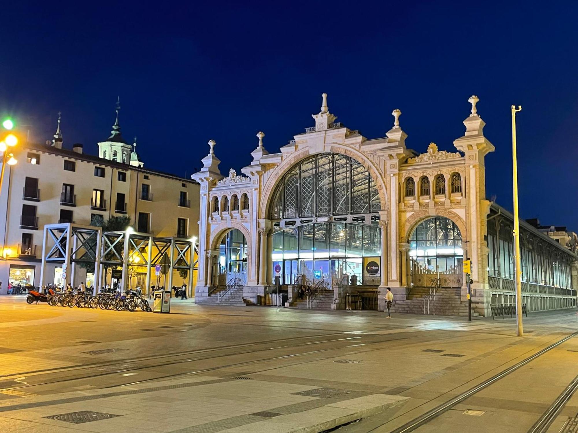 Atico Junto A Mercado Central, Con Parking Gratis Zaragoza Exteriér fotografie